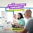 Kampagnenmotiv Weiterbildung "Für Weiterbildung mit Zukunft."